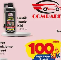 COMRADE LASTİK TAMİR KİTİ 450 ML